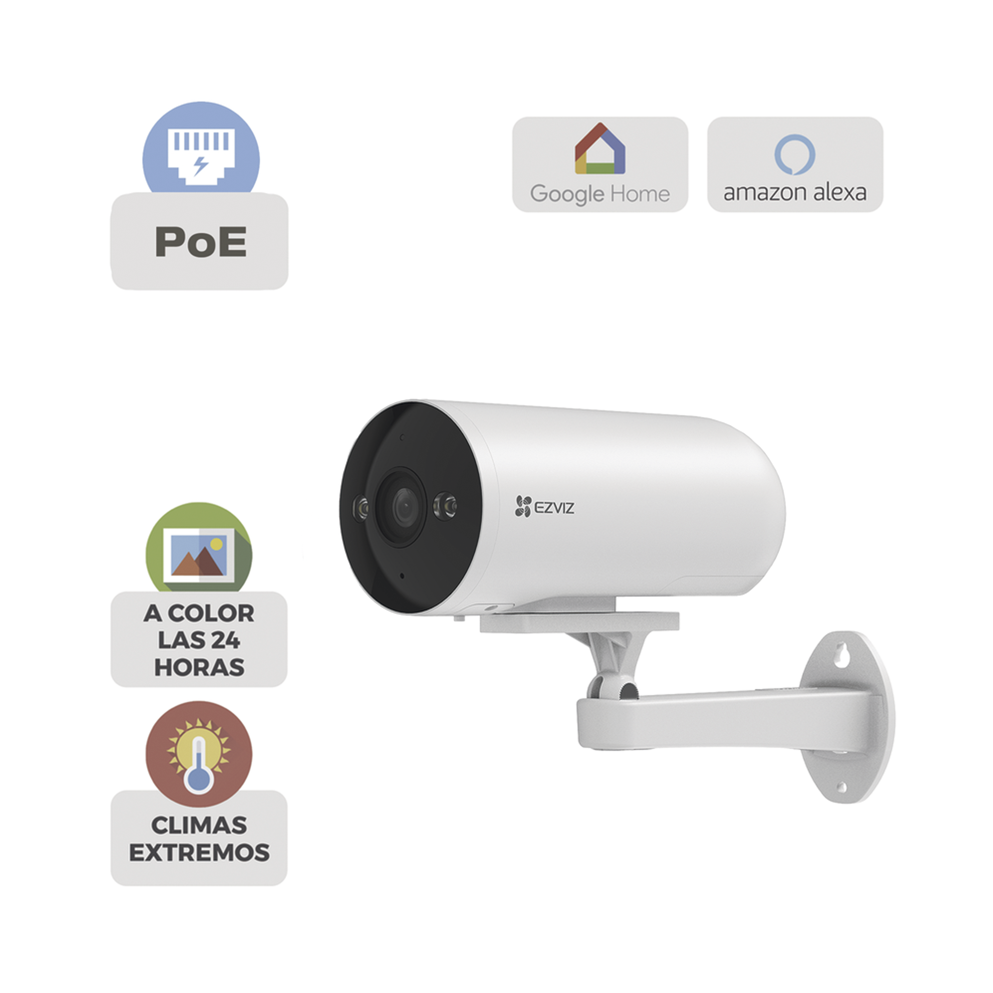 EZVIZ Camaras IP y NVRs CS-H5/3MP/POE