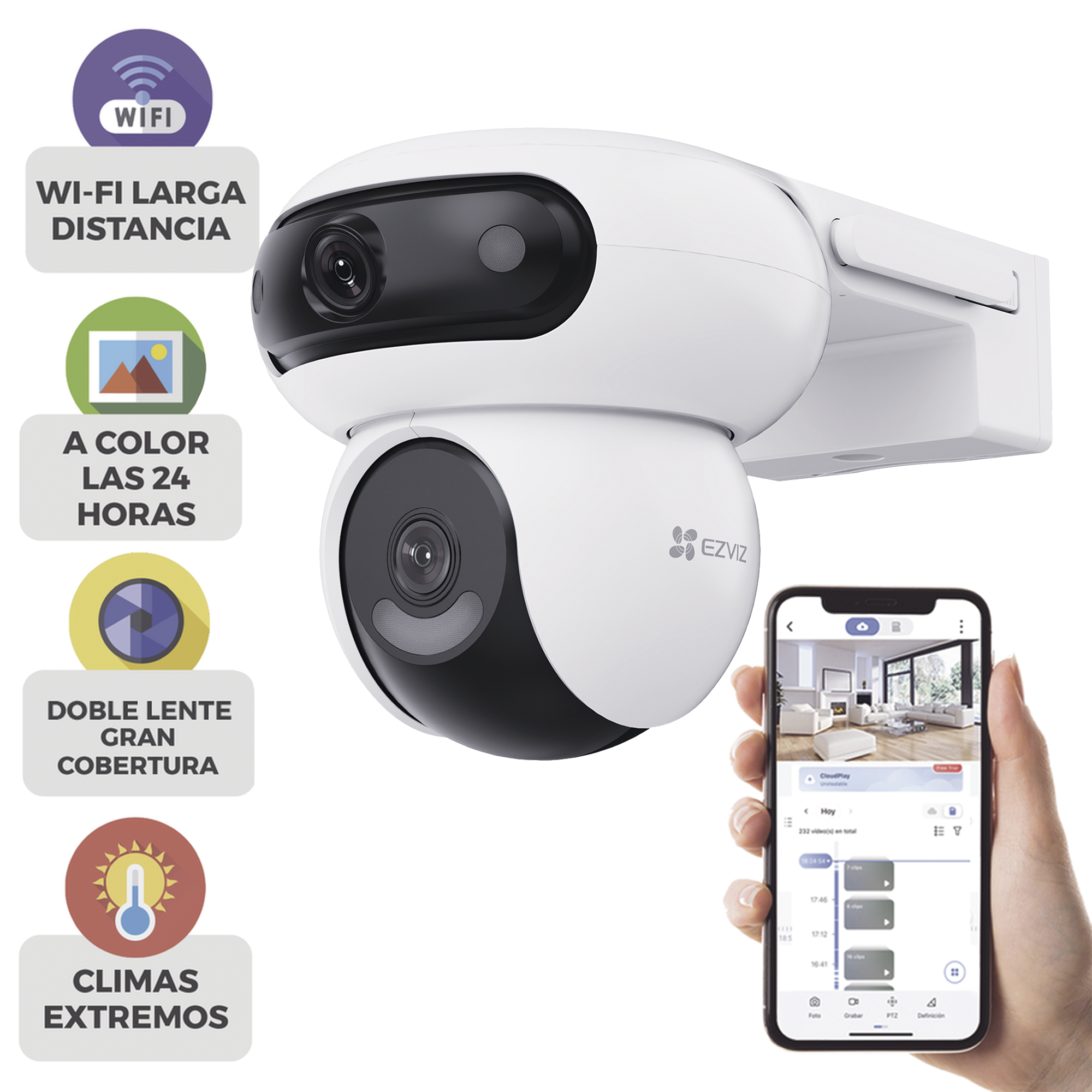 EZVIZ Camaras IP y NVRs CS-H90