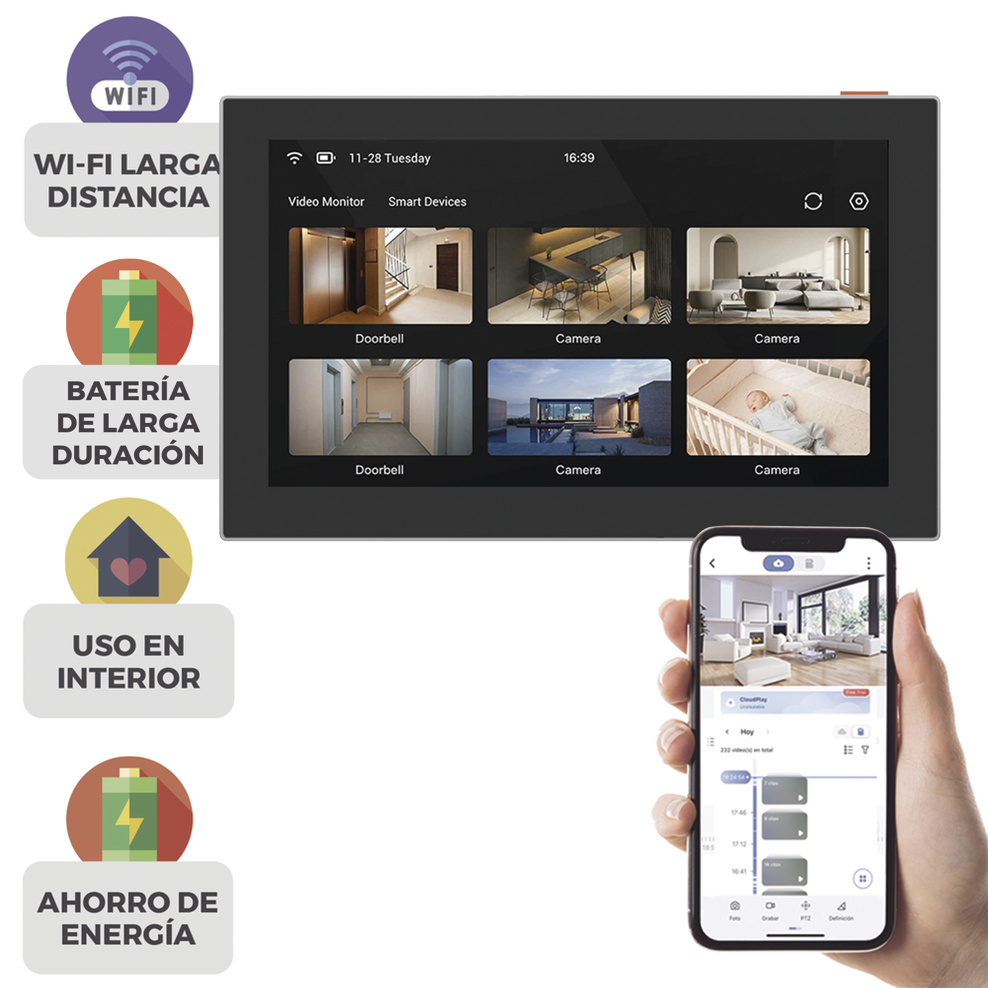 EZVIZ Videoporteros e Interfonos CS-SD7