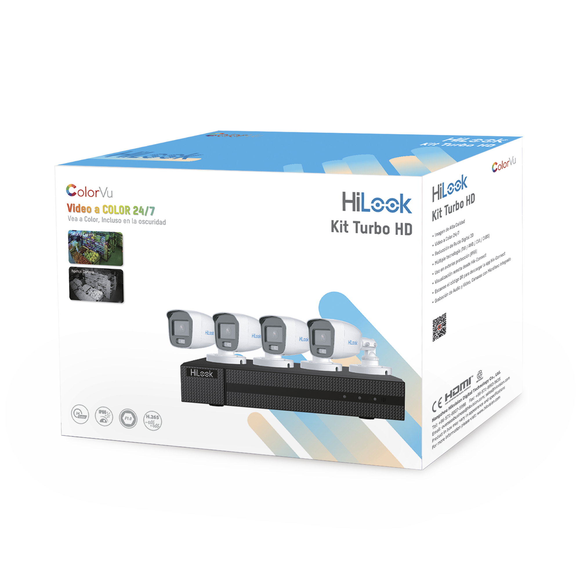 HiLook by HIKVISION Kits- Sistemas Completos HL-1080-CV/A