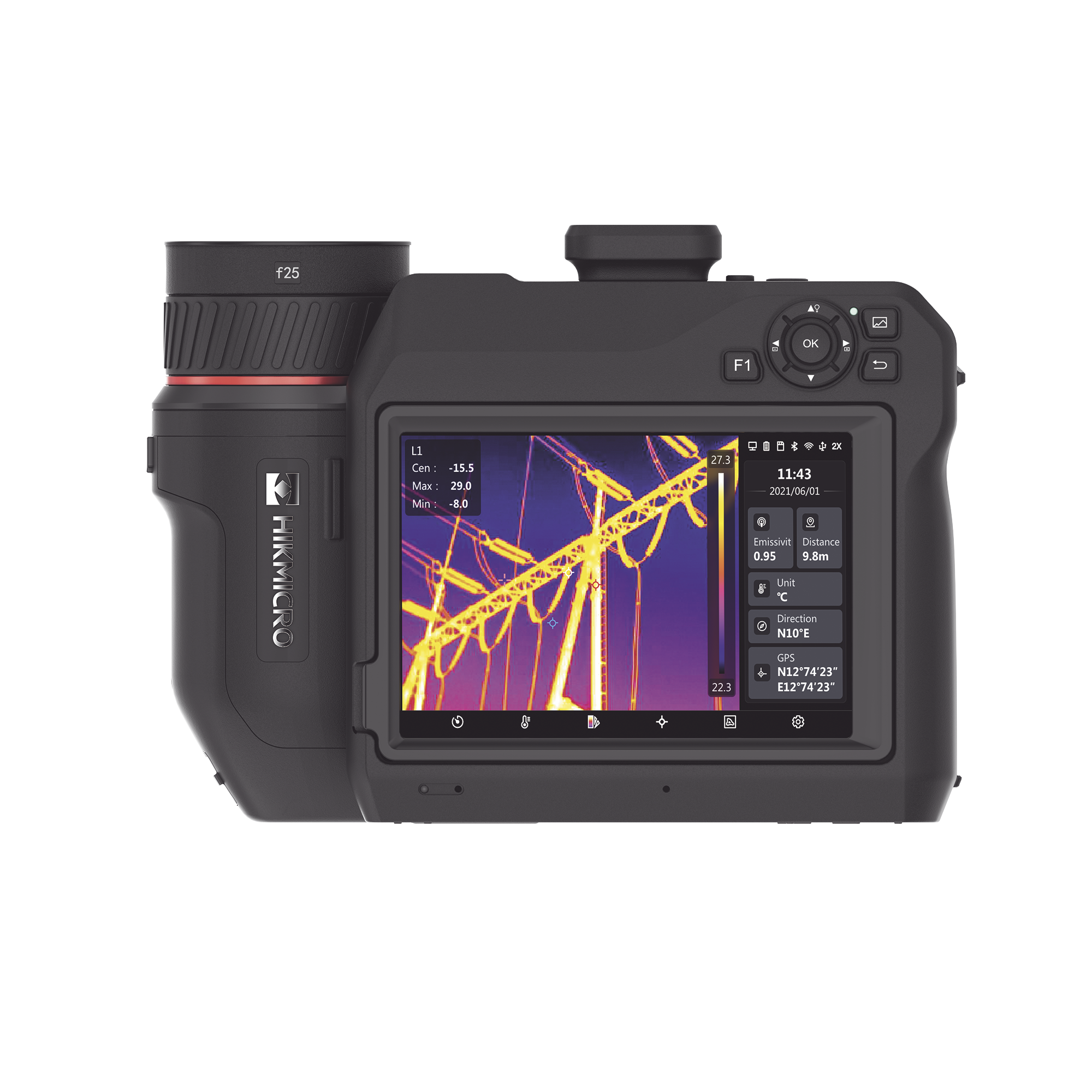 HIKMICRO Camaras IP y NVRs HM-TP96-Q/W-SP60-L25