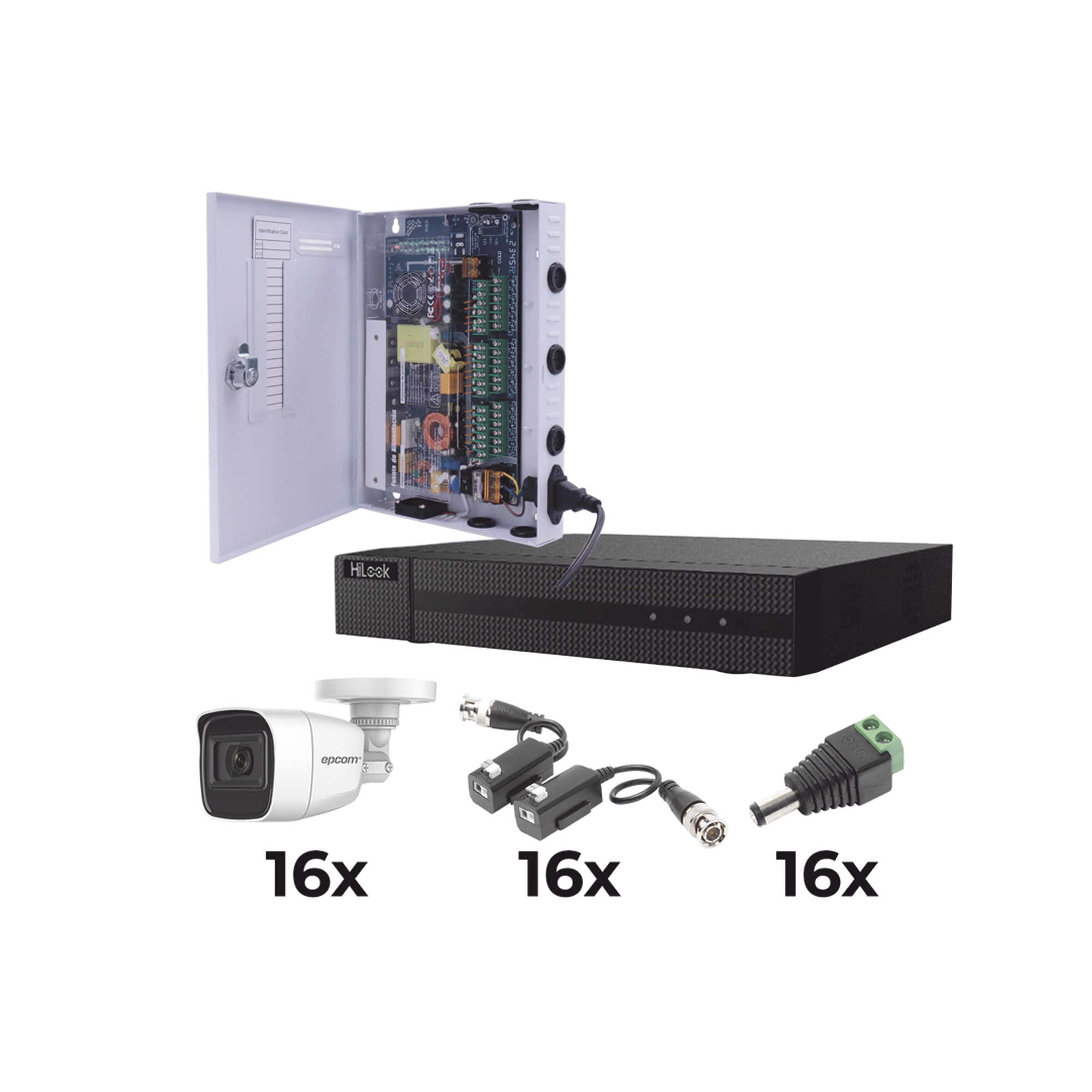 EPCOM PROFESSIONAL Kits- Sistemas Completos KESTX8T16BGP/A