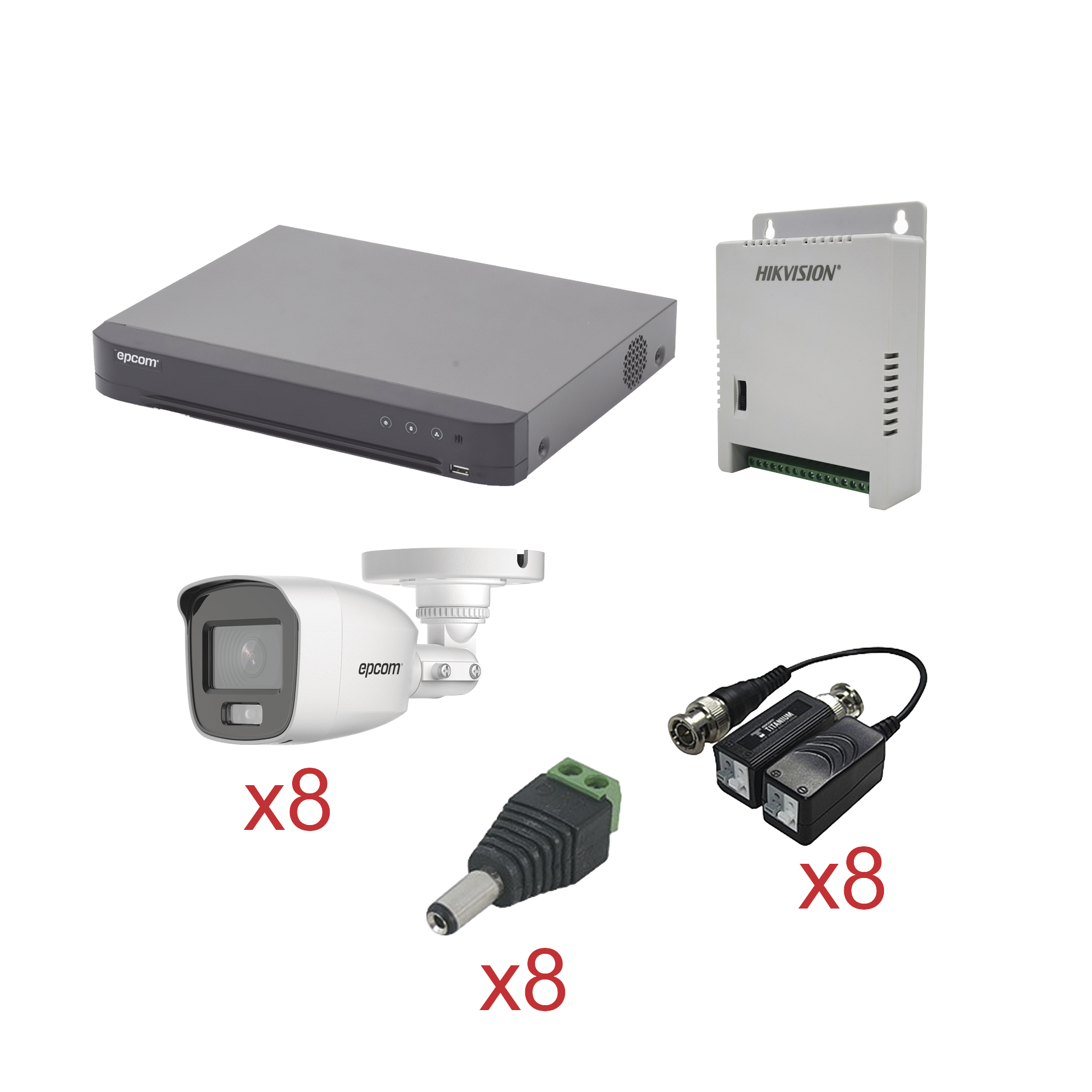 EPCOM Kits- Sistemas Completos KEVTX8T8BG/A