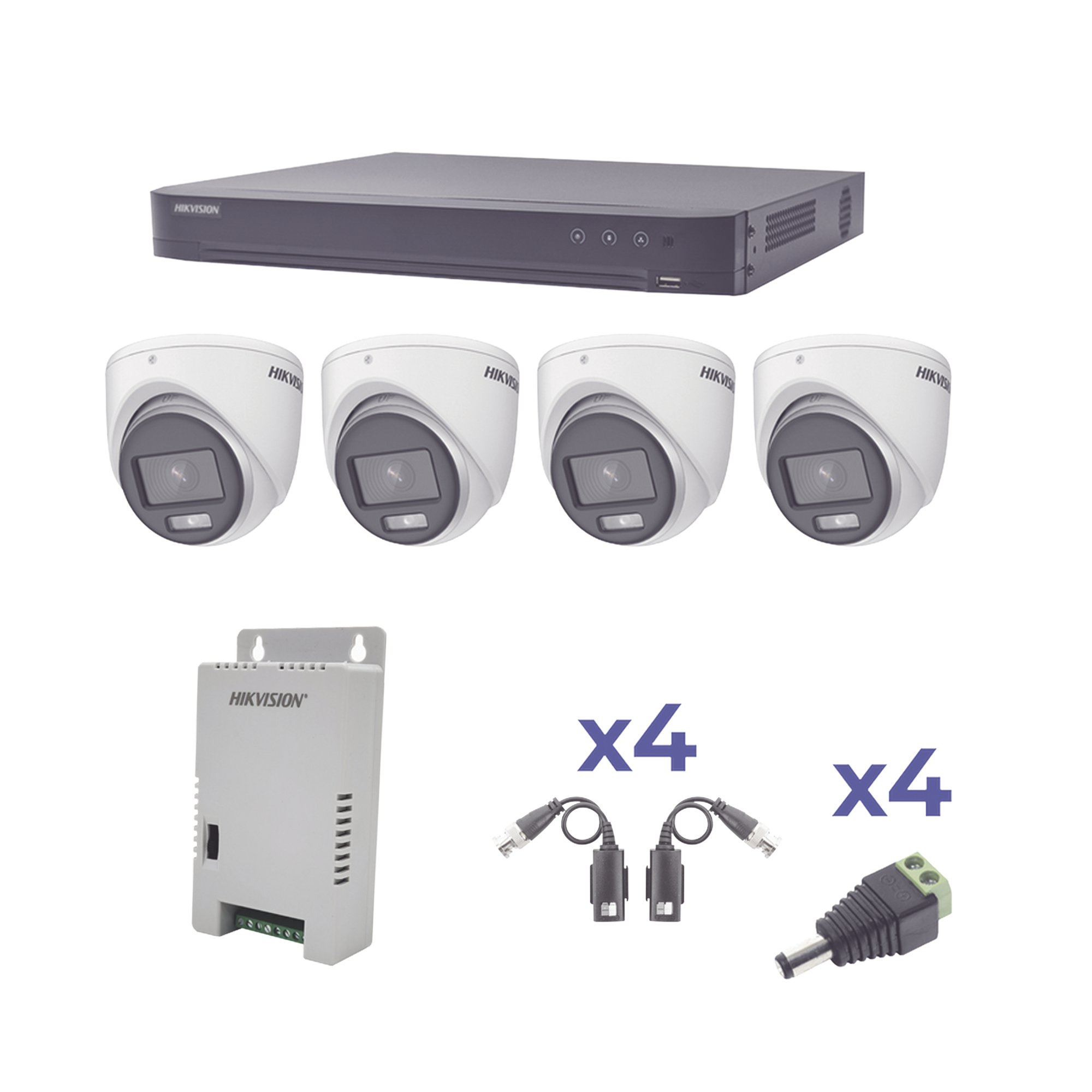 HIKVISION Kits- Sistemas Completos KH1080P4EC
