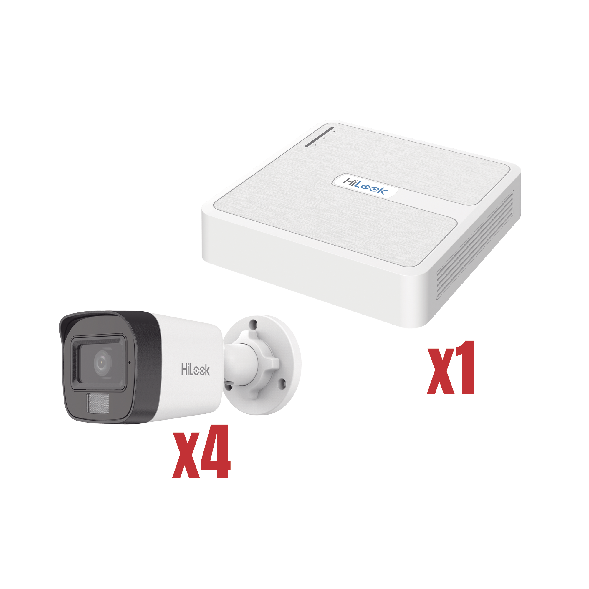 HiLook by HIKVISION Kits- Sistemas Completos KIP2MP/4B