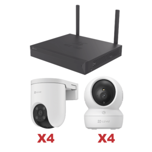 EZVIZ Kits- Sistemas Completos KIT/CSX5S/8W
