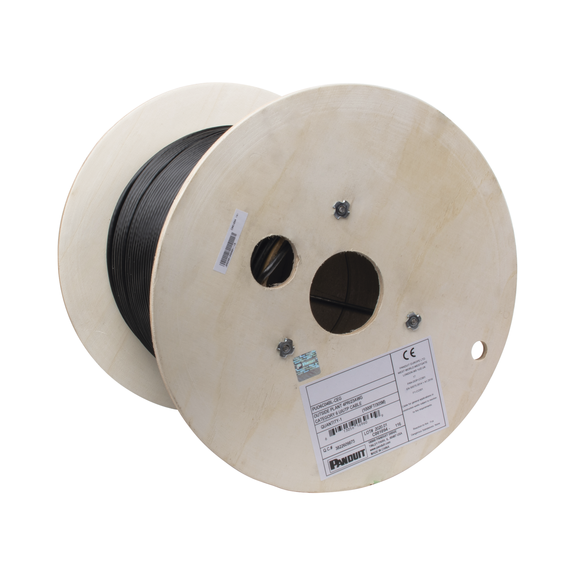 PANDUIT Cables y Conectores PUO6C04BL-CEG