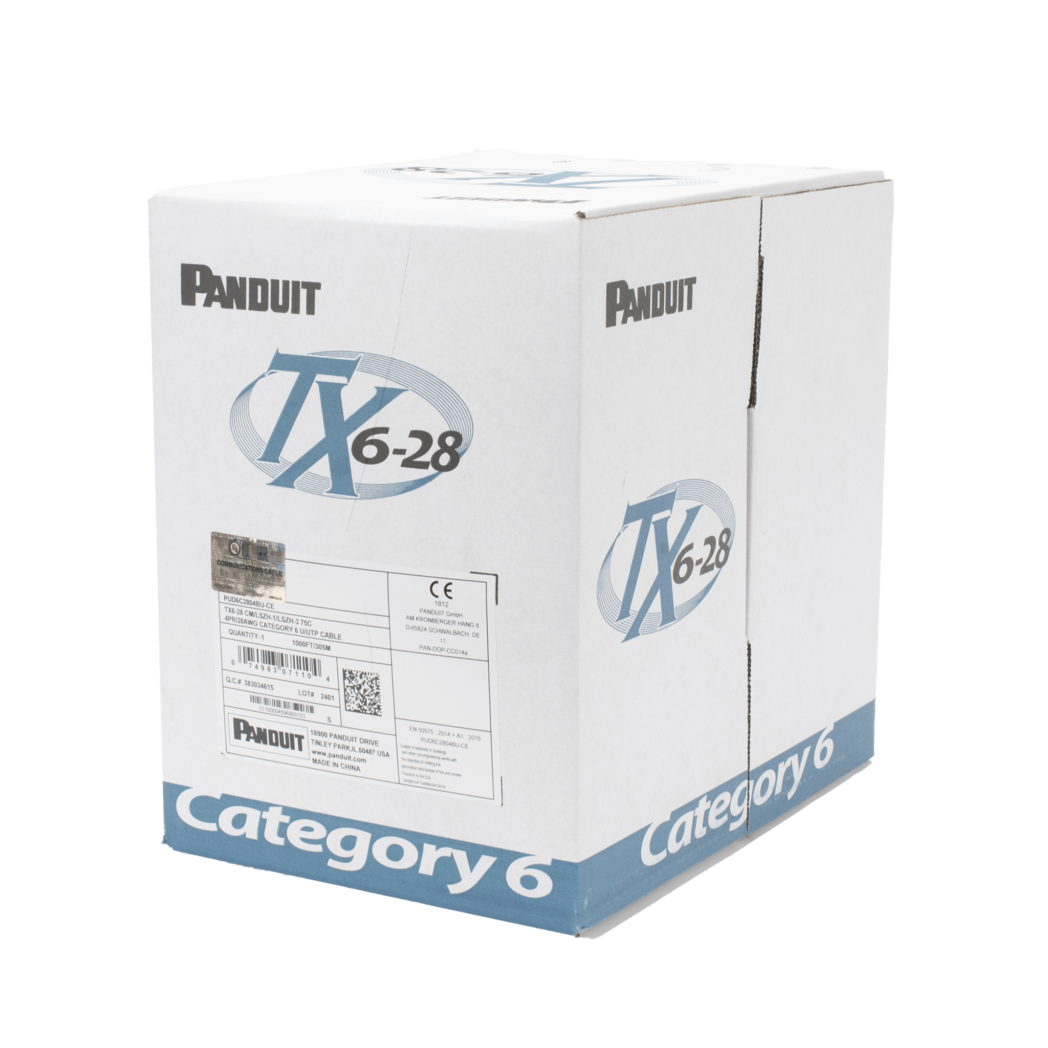 PANDUIT Cables y Conectores PUD6C2804IG-CE