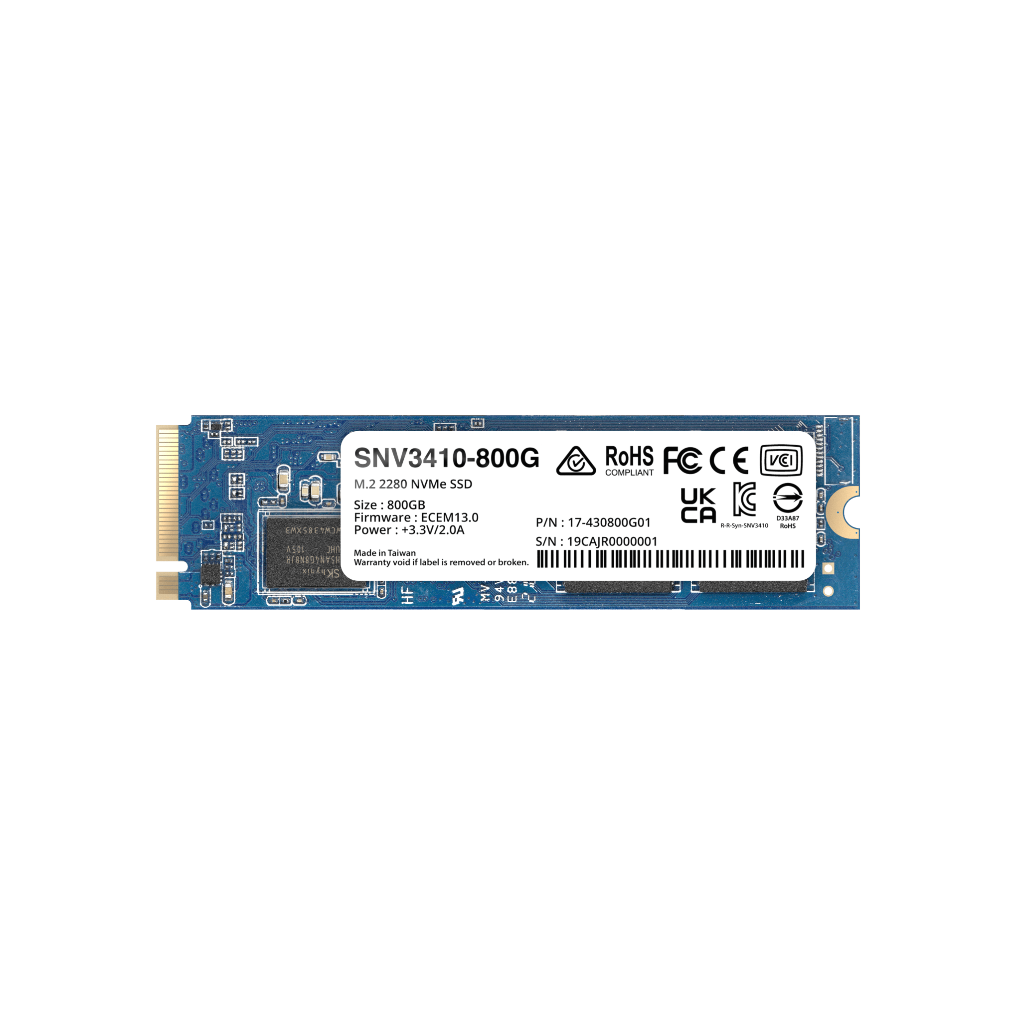 SYNOLOGY Servidores / Almacenamiento SNV3410-400G