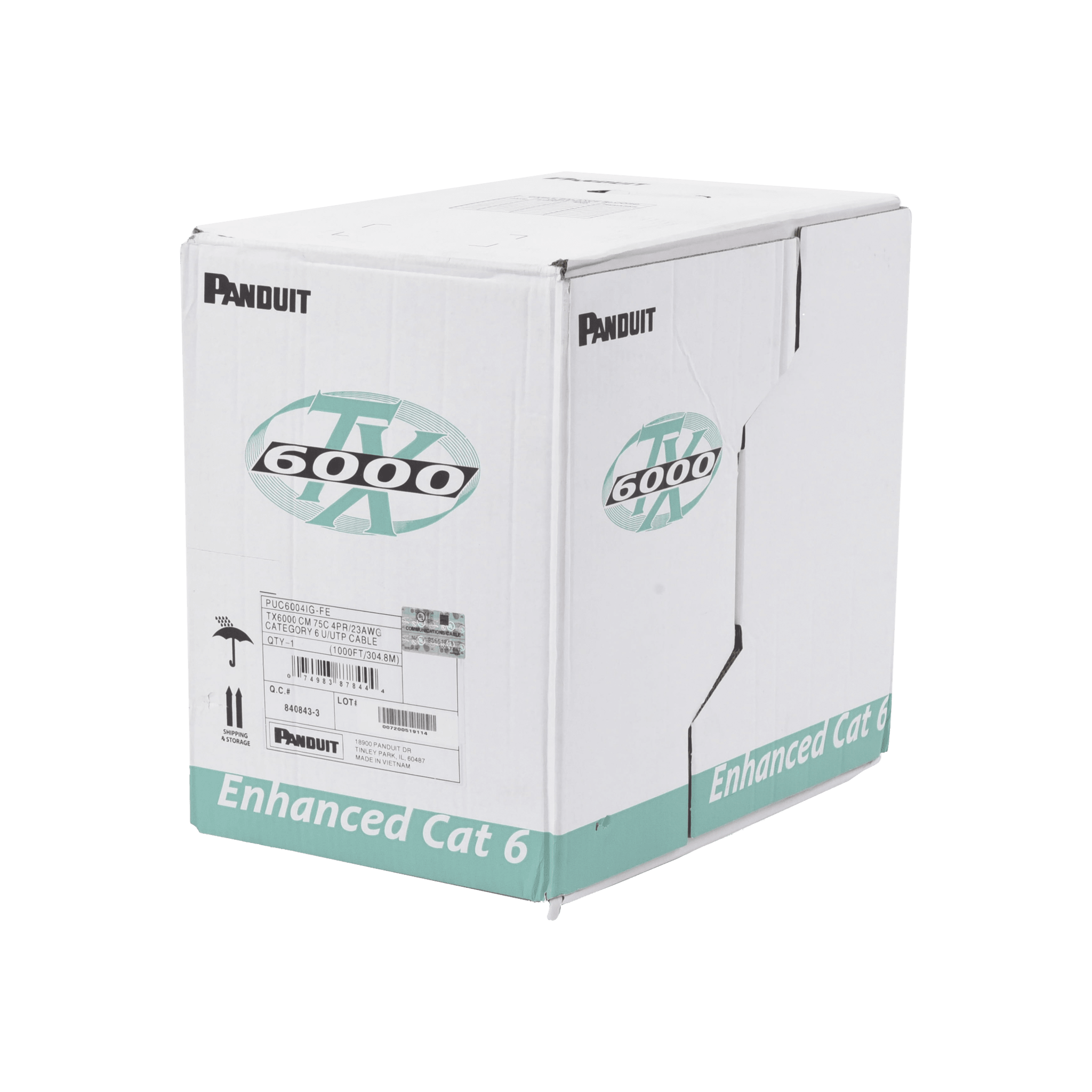 PANDUIT Cables y Conectores PUC6004IG-ME