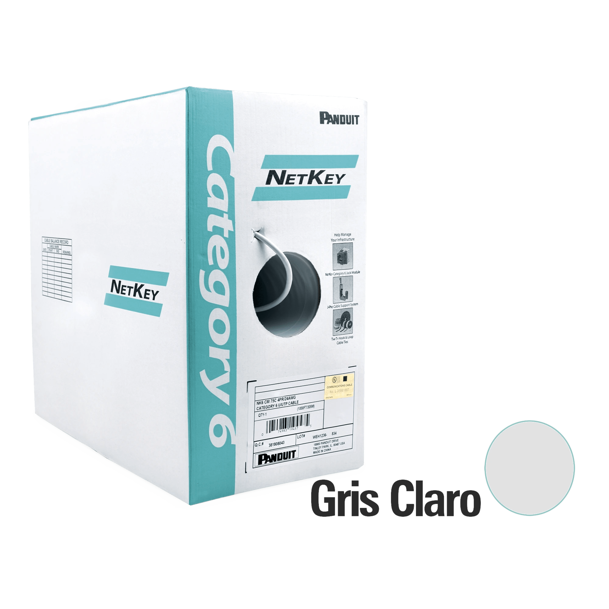 PANDUIT Cables y Conectores NUC5C04IG-ME